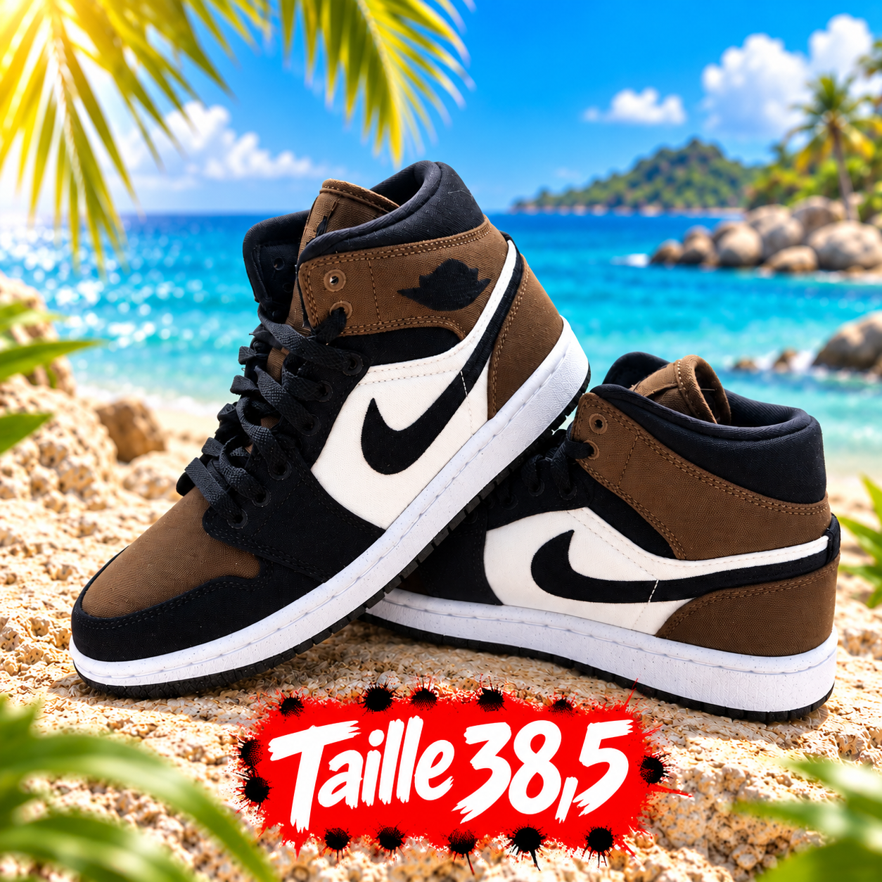 Baskets tropicales Taille 38,5(1)