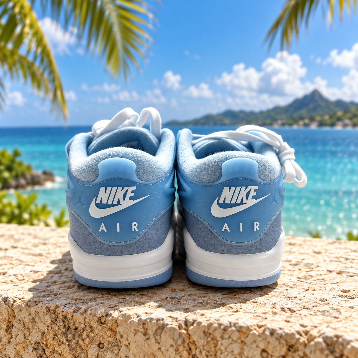 Chaussures Air Jordan 4 RM - bliss/white